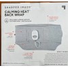 Sharper Image Back Wrap Pad CALMING HEATING MASSAGING INFLATABLE LUMBAR