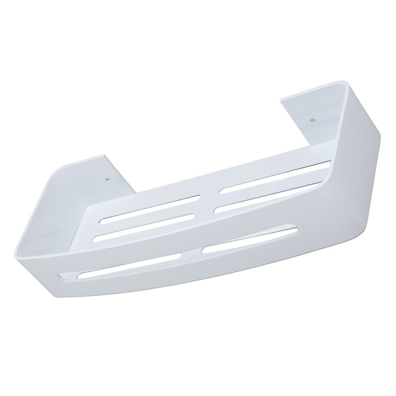 Wall Mount Bathroom Shelf Shower Bath Rack Single Layer Space
