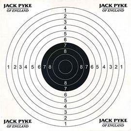 JACK PYKE 100 Paper Shooting Targets 14 x 14cm | 5.51" x 5.51"