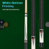 Pool Sticks 147cm / 57.9in Maple Fancy Nine-Ball Cue Double-Section Billiard