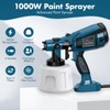 Paint Sprayer 1000W High Power Electric Spray Paint Gun with