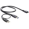 DeLOCK Kabel USB 3.0-A Stecker auf USB 3.0-micro B Stecker/USB