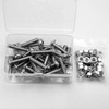 (30 pcs) M6 x 20mm Hex Socket Screws with Flange