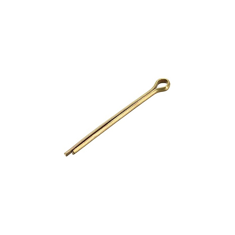 sourcing map Split Cotter Pin - 3mm x 50mm (1/8