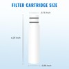 Ryamen 2 Pack Replacement Filters for Handheld Shower Head -