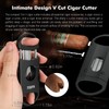 TISFA Cigar Ashtray Set, Portable Ash tray for Outdoor, Hole