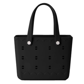 DCDYBBG Rubber Beach Bag Waterproof Washable Tip-Proof Durable Tote Bag for Beach Boat Pool and Sports X Large Rubber Tote HeiSe X-Large