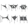 Green Bay Sun Shade Sail Outdoor Garden Patio Party Sunscreen