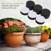 KALIONE 20 Stück Unsichtbare Blumentopf Füße, Blumentopferhöhung mit Klebepads, rutschfeste