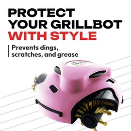 Grillbot Silicone Covers, Ultimate Protection for Your Robotic Grill Cleaner - Durable, Heat & Weather Proof, Easy-to-Use Grillbot Skin