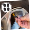 MAGICLULU 4pcs Skull Style Tire Valve Stem Caps Leak Truck