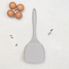 Silicone Gray Large Spatula 33cm / 실리콘 그레이 대형 뒤집개