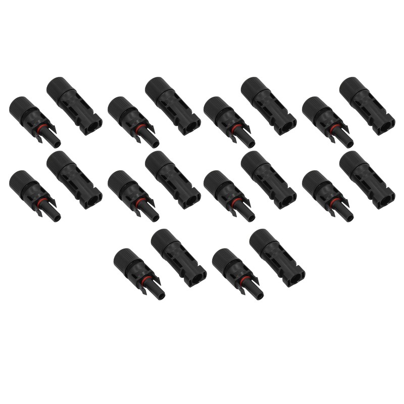 10 Sets Solar Panel Connector IP67 Waterproof Photovoltaic Cable Male
