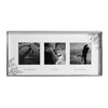 Amore Silver Plated Floral Photo Frame