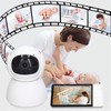 Baby Monitor 720P HD Display Pan Tilt Camera Two Way