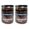 CHiNGONAs Salsa Macha (2-Pack) - Gourmet Mexican Oil-based Chili Crunch