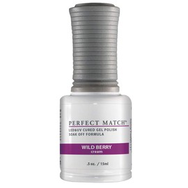 LECHAT Perfect Match Nail Polish, Wild Berry, 0.500 Ounce