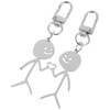[LIFKOME] 2pcs Cartoon Key Chain Bag Hanging Decoration Keychain for