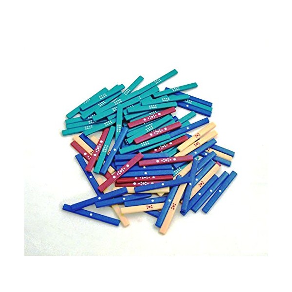 Mahjong Supplies Color Point Sticks (97 Pieces)