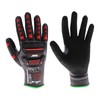 Scan Impact Cut Resistant Level D Gloves, Nitrile Palm, Enhanced