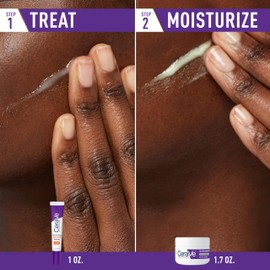 CeraVe Vitamin C Serum and Night Cream Skin Care Set, Brightening Serum with 10% Pure Vitamin C & Night Moisturizer with Peptides + Hyaluronic Acid, Travel Essentials, 1oz Vit C + 1.7oz Moisturizer