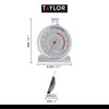 TAYLOR TYPTHOVEN Pro Oven Thermometer, Stainless Steel, 9 x 8.5