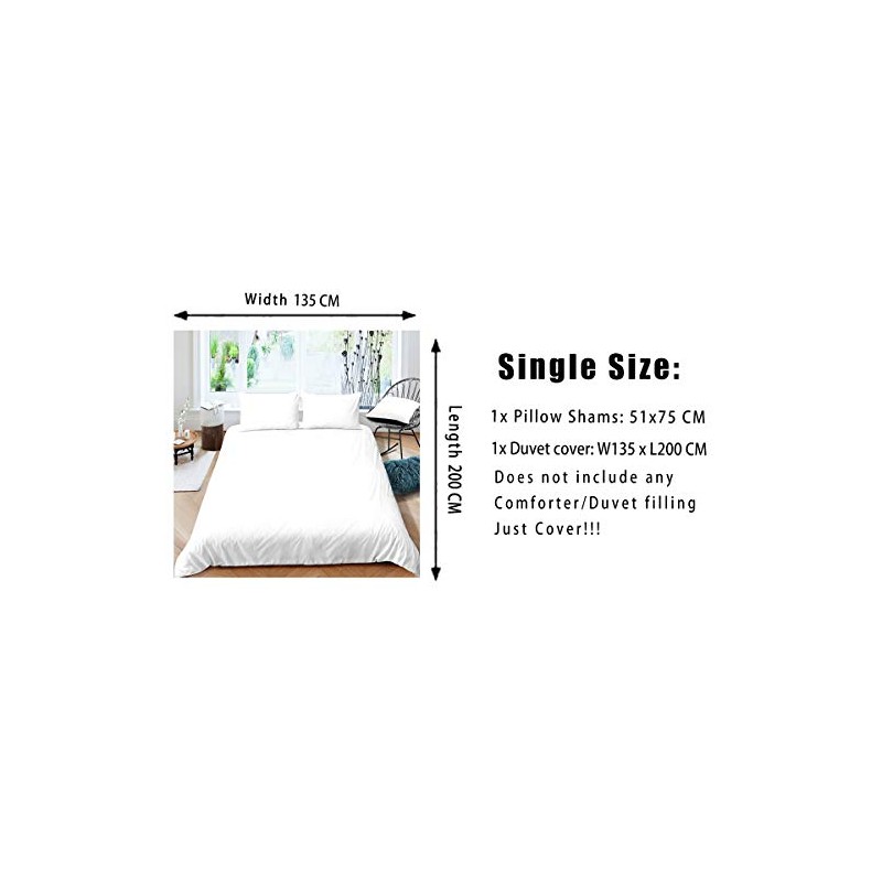 Homemissing Nautical Duvet Cover Sailboat Printed Bedding Set Ocean Themed