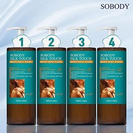Sobody Argan Oil Body Wash 1000ml 4 bottles / 쏘바디 아르간오일 바디워시 1000ml 4병