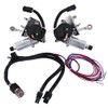Woosphy Electric Headlight Motor Conversion Kit Replacement for Chevy C3
