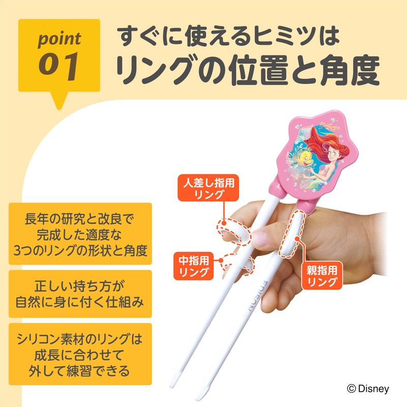 Edison Mama Edison Chopsticks I 7.3 inches (18.5 cm), For