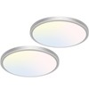 libtit 12 inch Flush Mount LED Ceiling Light Fixture, 3000K