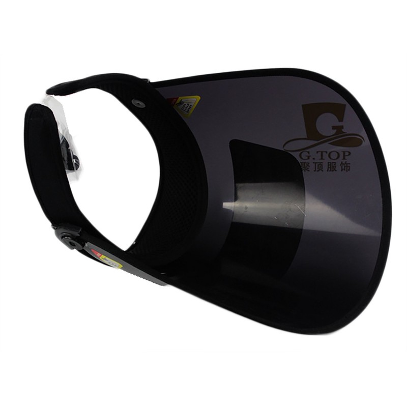 Firmly UV Protection, Wide Brim Sun Visor with Drawstring, Wide
