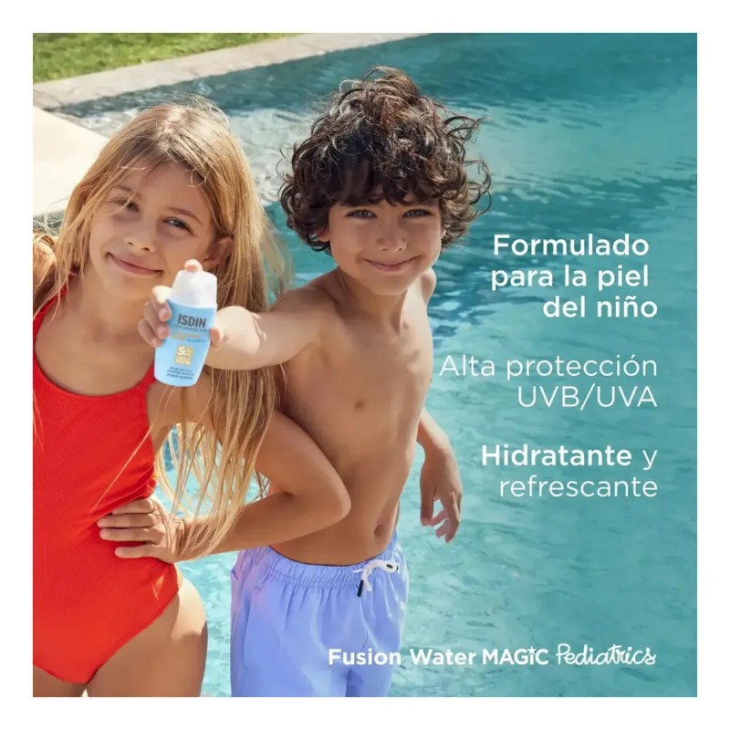 Protector Solar Fusion Water MAGIC Pediatrics 50ml Isdin