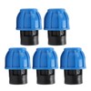 5PCS Plumbing Fittings Water Pipe Quick Connector Coupling Kit Female