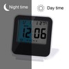 Portable Foldable Tabletop Travel Digital Alarm Clock with Temperature Calendar