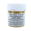Sugarflair Light Gold E171 Free Edible Glitter Dust Powder Pump