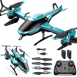 PATEMZON Helicopter Remote Controlled, 2.4GHz RC Helicopter, 360° Flip, Foldable Housing, LED Night Light, Obstacle Avoidance, Indoor and Outdoor Use, Children's Anniversary Noël Cadeaux (Green)