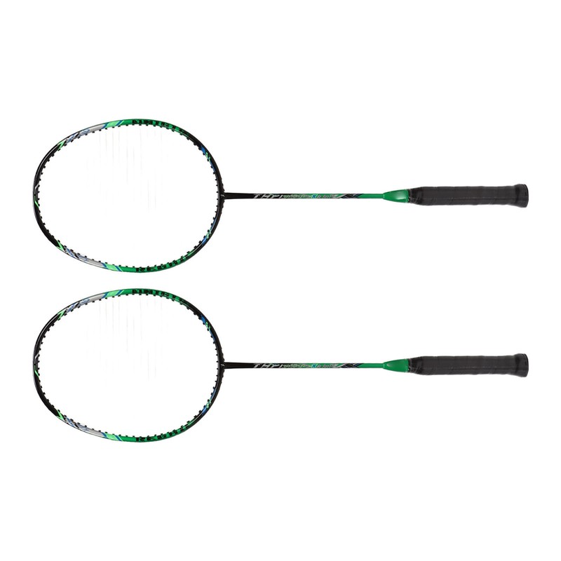 2 Pcs Carbon Fiber Badminton Rackets Ultra Light Adult for