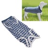 Dog Recovery Suit Stretchy Breathable Adjustable Collar Stripe Pet Post