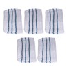 5PCS Washable Fiber Mopping Pads Replacement Steam Mop Accessory Fit
