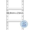 HERMA 8160 Computeretiketten endlos, 88,9 x 23,0 mm, 1-bahnig, 2000