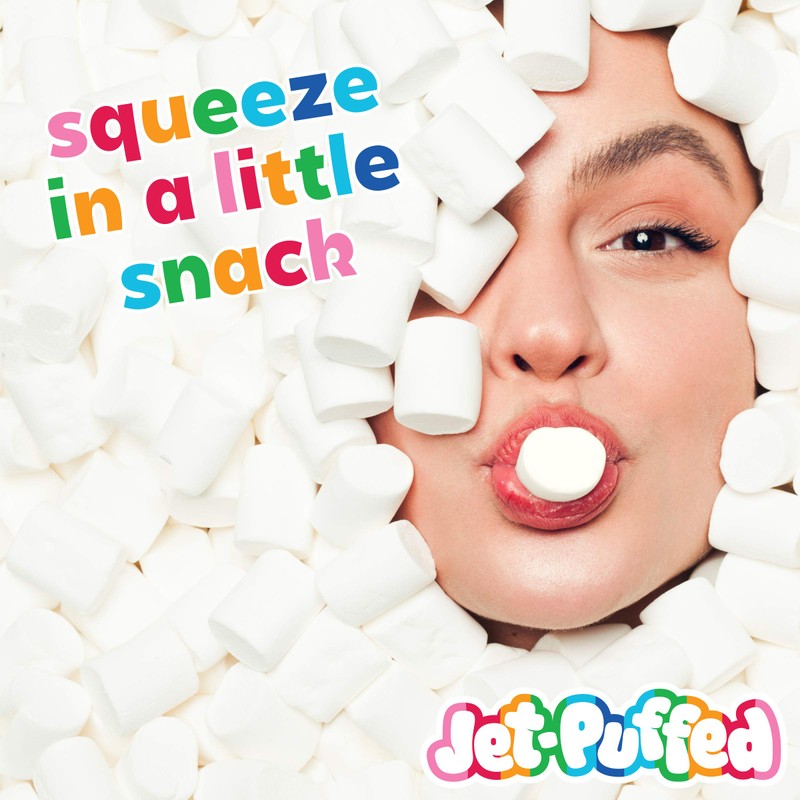 Jet-Puffed Stacker Marshmallows (8 oz Bag)