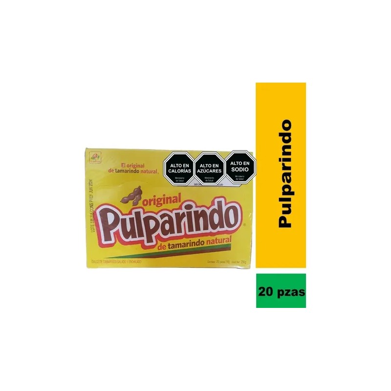 Tamarindo enchilado De la Rosa Pulparindo tamarindo sin TACC 14g