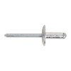 Sealey RM4827L Aluminium Multi-Grip Rivet Large Flange, 4.8mm x 27mm,