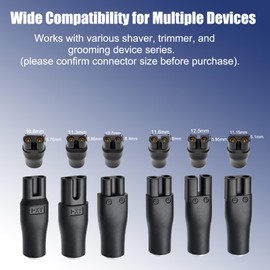 AZJCKEW 9-in-1 USB 5V Charger Cord Replacement Charger Adapter,Compatible with Electric Hairdressers, Shavers, Beauty Instruments,Purifiers, Table Lamps, and More