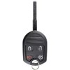 KeylessOption Keyless Entry Remote High Security Uncut Blank Car Ignition