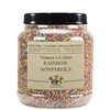 India Tree Nature's Colors Rainbow Nonpareils, 3.4 lb | Rainbow,