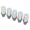 5Pcs Pneumatic Air Compressor Muffler High Pressure Resistant Air Exhaust