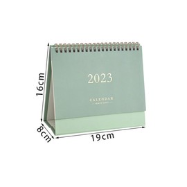 Angoily 4Pcs Home Table Calendar Modern Standing Flip Desktop Planner Reliable Material Smooth Writing for Daily Scheduling and Organizing Plans Random Color