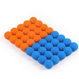 DX DA XIN Pack of 40 Ammunition Foam Balls for Pistols Toys 2.7 cm
